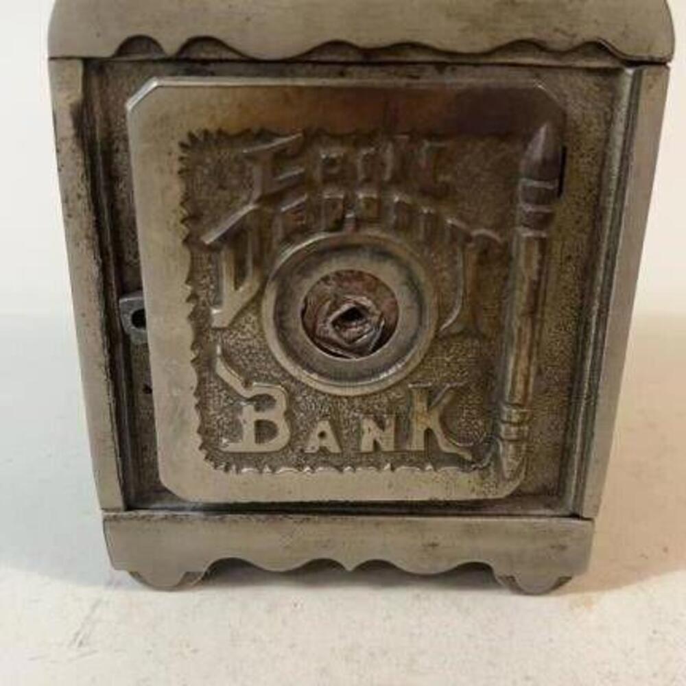 Antique Art Deco Coin Deposit Bank